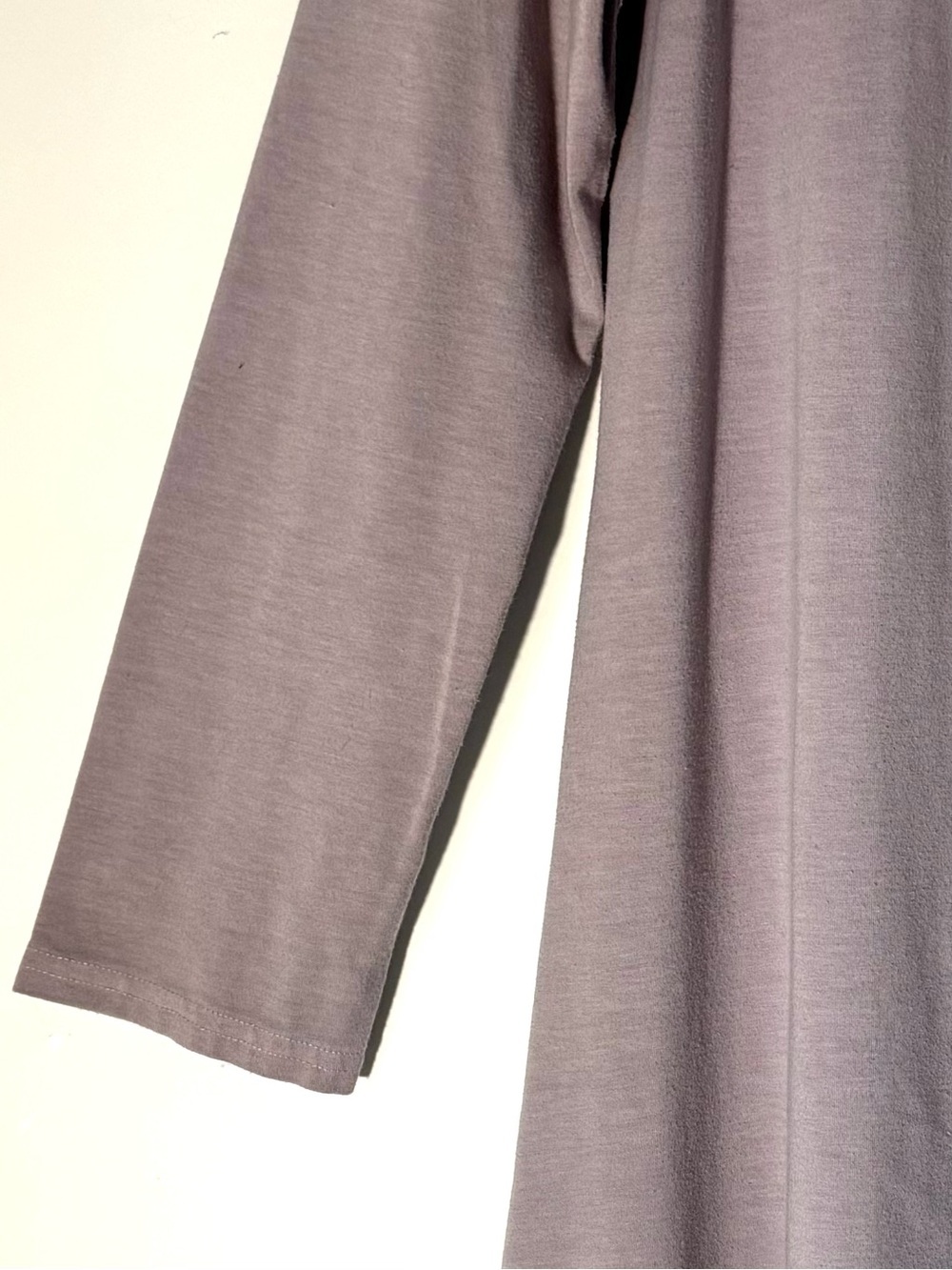 Bryn Walker Tan Oversized Long Sleeve Tunic Bamboo Organic Cotton - Picture 2 of 9